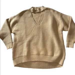 Petal & Pup Oversized Cutout Sweater